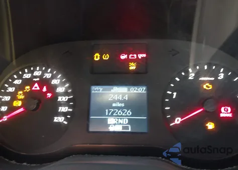 2019 Mercedes-Benz Sprinter 2500 High Roof V6 z USA, uszkodzony, nr VIN WD4PF1CD4KP133085